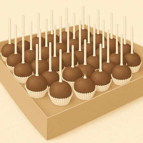 Chocolade Cakepops (50 stuks)