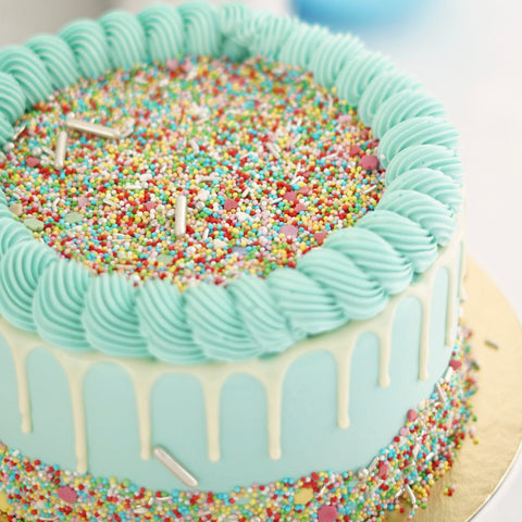 Happy Sprinkle Taart - Sweet Vibes