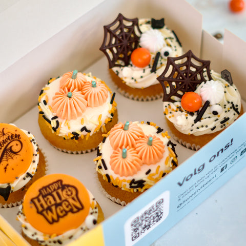 Happy Halloween Cupcakes (6 stuks)