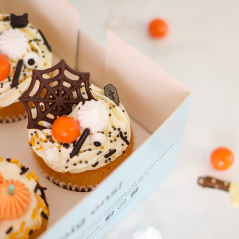 Happy Halloween Cupcakes (6 stuks)