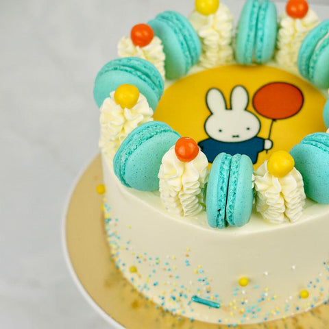Taart met Nijntje logo - Sweet Vibes