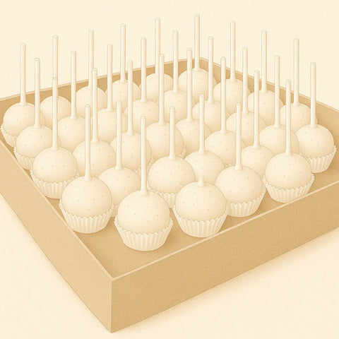 Vanille Cakepops (50 stuks)