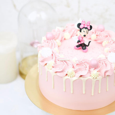 Pink Minnie Mouse Taart - Sweet Vibes