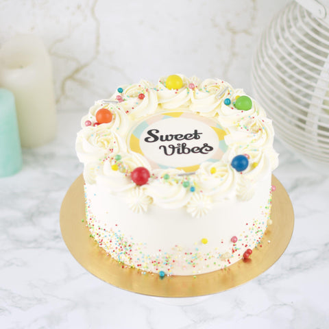 Logo / Foto Taart - Sweet Vibes