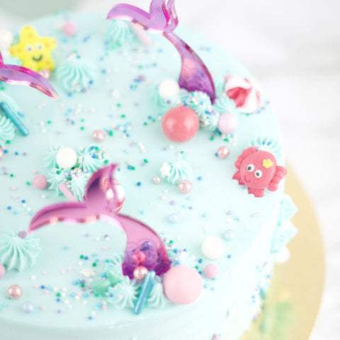 Mermaid Cake - Sweet Vibes