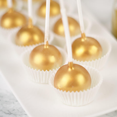 Cakepops – Goud Metallic (10 stuks) - Sweet Vibes