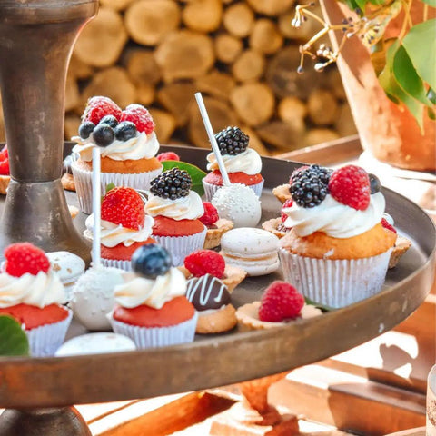 Rustieke Box: Cake & Sweets (100 personen) - Sweet Vibes