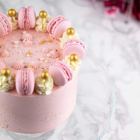 Pink & Gold Taart - Sweet Vibes