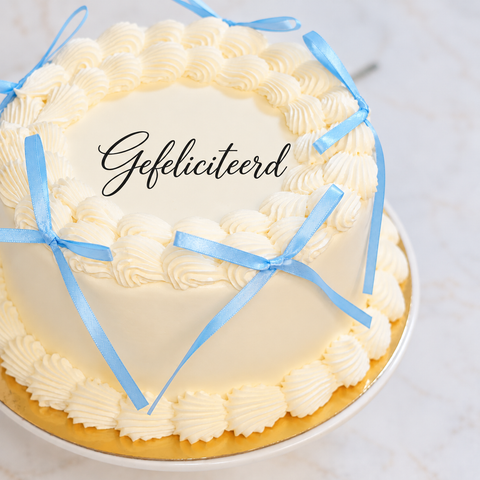 Black bow Cake