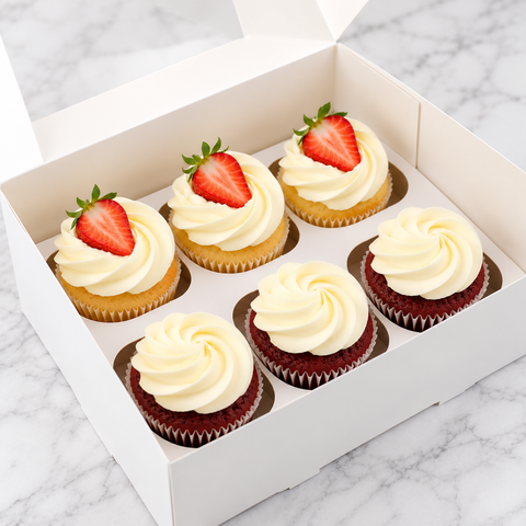 Sampler box (6 cupcakes)