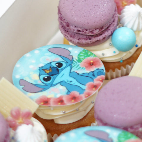 Stitch Cupcakes (6 stuks)