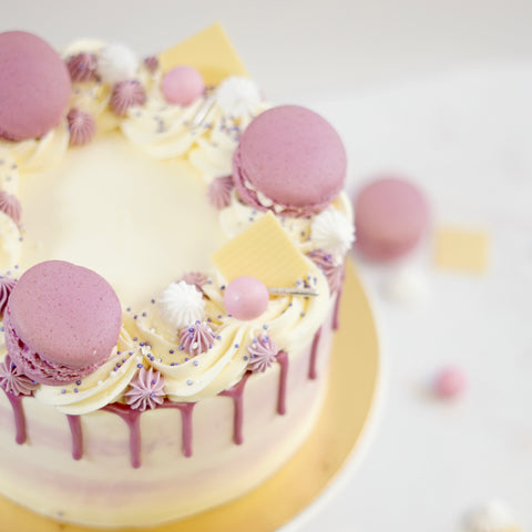 Lila Party Taart