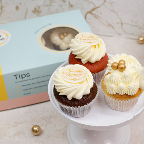 Ramadan Mubarak Cupcakes (6 stuk