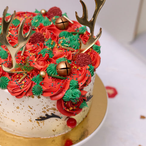 Rudolph Christmas Cake