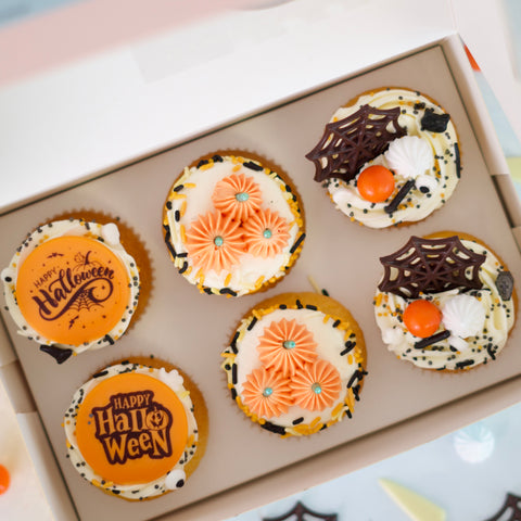 Happy Halloween Cupcakes (6 stuks)