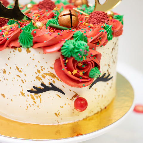 Rudolph Christmas Cake