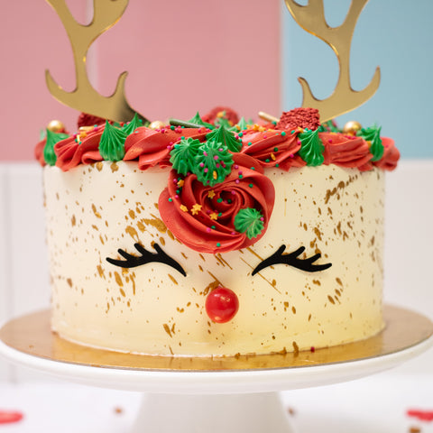 Rudolph Christmas Cake