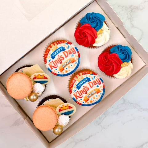 King's Day Cupcakes (6 pieces)