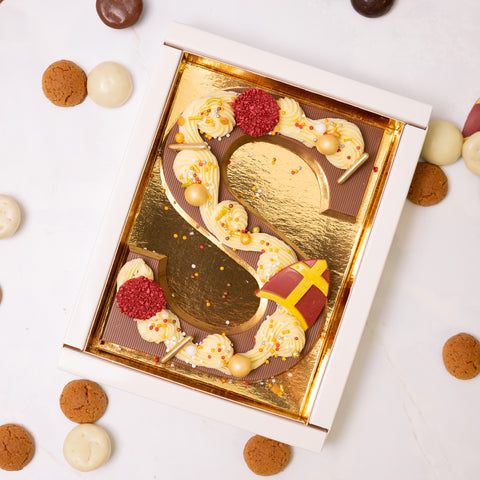 Chocoladeletter S – Luxe Chocoladeletter