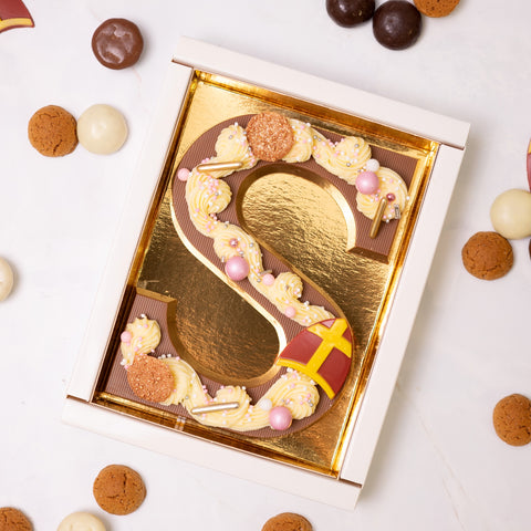 Chocoladeletter S – Luxe Chocoladeletter