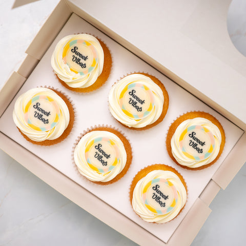 Logo cupcakes (6 stuks)