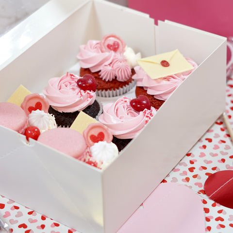 Valentine Cupcakes (6 pieces)