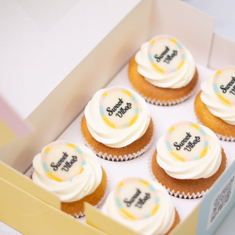 Logo cupcakes (6 stuks)