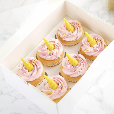 Eenhoorn Cupcakes (6 stuks) - Sweet Vibes