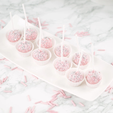 Pink Cakepops (10 stuks) - Sweet Vibes