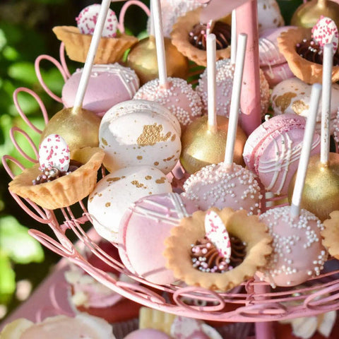 Pink Lush Box: Cake & Sweets (50 personen) - Sweet Vibes