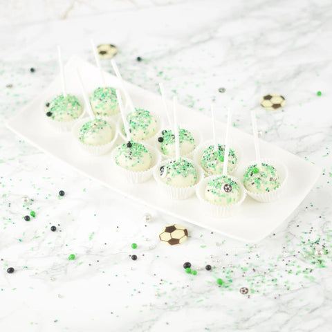 Voetbal Cakepops (10 stuks) - Sweet Vibes