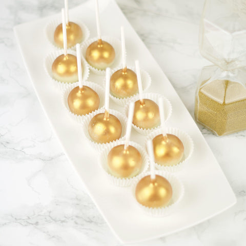 Cakepops – Goud Metallic (10 stuks) - Sweet Vibes